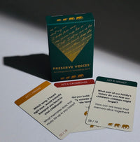 Preserve Voices®  Story Deck